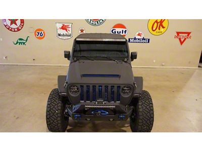 V2 Ram Air Hood; Unpainted (18-25 Jeep Wrangler JL)
