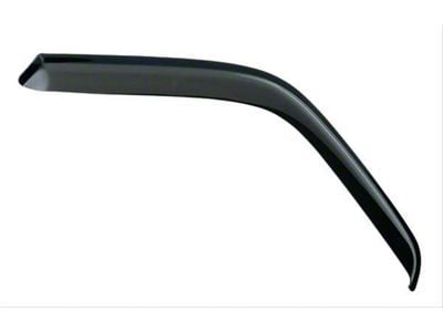Ventgard Snap Window Deflectors; Smoked; Front and Rear (07-18 Jeep Wrangler JK 4-Door)