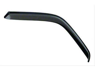 Ventgard Window Deflectors; Smoked; Front Only (07-18 Jeep Wrangler JK)