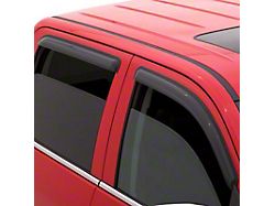 Ventvisor Window Deflectors; Front and Rear; Dark Smoke (18-26 Jeep Wrangler JL 4-Door)