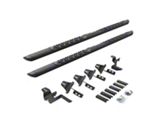 Go Rhino V-Series V3 Running Boards; Textured Black (07-18 Jeep Wrangler JK 4-Door)
