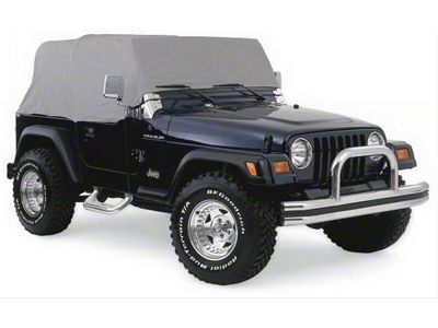Waterproof Cab Cover; Gray (76-86 Jeep CJ7)