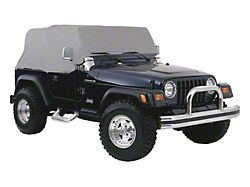 Waterproof Cab Cover; Gray (76-86 Jeep CJ7)