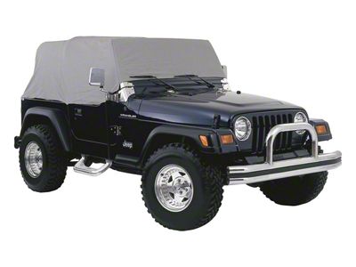 Waterproof Cab Cover; Gray (76-86 Jeep CJ7)