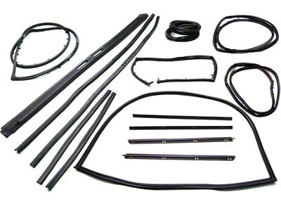 Weatherstrip Kit for Moveable Vent Windows (76-85 Jeep CJ5 & CJ7)