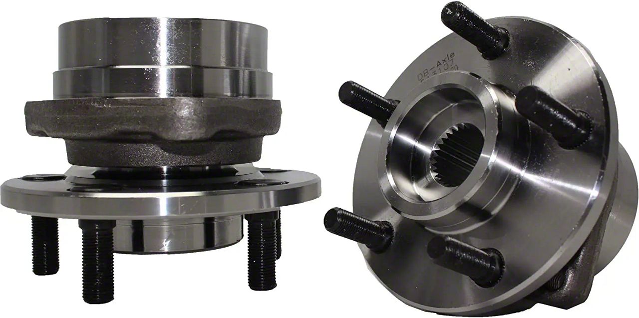 Jeep Wrangler Wheel Hub Assemblies; Front (8789 Jeep Wrangler YJ
