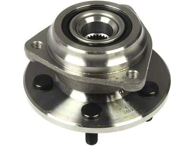 Wheel Hub and Bearing Assembly; Front (90-99 Jeep Wrangler YJ & TJ)