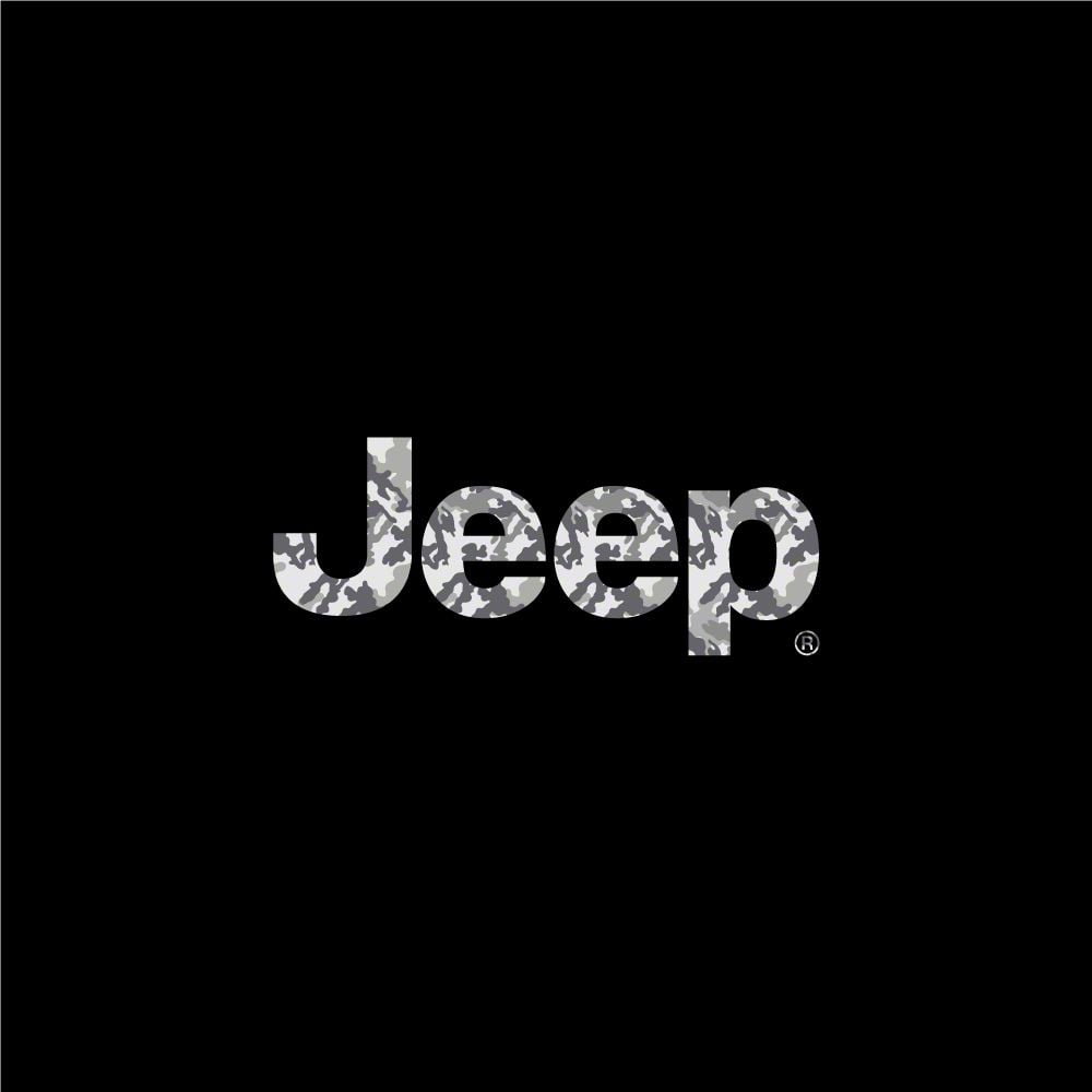Jeep Licensed by TruShield Jeep Wrangler Tan Camo Logo Tire