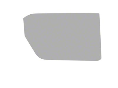 Window Tint Pre-Cut Kit; Front Driver Side Roll-Up; 50% Light (18-25 Jeep Wrangler JL)