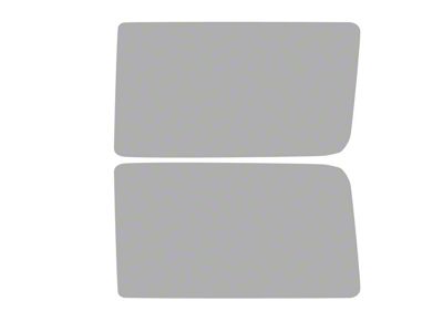 Window Tint Pre-Cut Kit; Rear Quarters; 5% Dark (18-25 Jeep Wrangler JL)