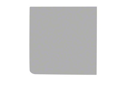 Window Tint Pre-Cut Kit; Rear Driver Side Roll-Up; 5% Dark (18-25 Jeep Wrangler JL 4-Door)