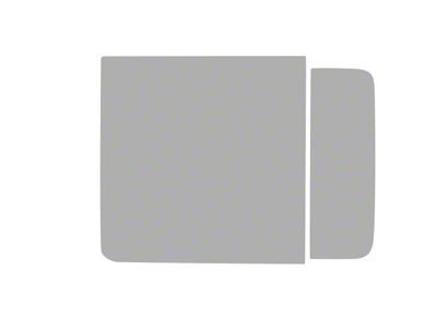 Window Tint Pre-Cut Kit; Rear Driver Side Roll-Up and Door; 25% Medium (18-25 Jeep Wrangler JL 4-Door)