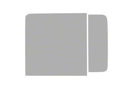 Window Tint Pre-Cut Kit; Rear Passenger Side Roll-Up and Door; 25% Medium (18-25 Jeep Wrangler JL 4-Door)