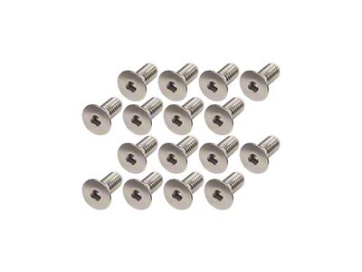 Windshield Bolt Kit; 16-Piece (76-06 Jeep CJ5, CJ7 & Wrangler YJ)