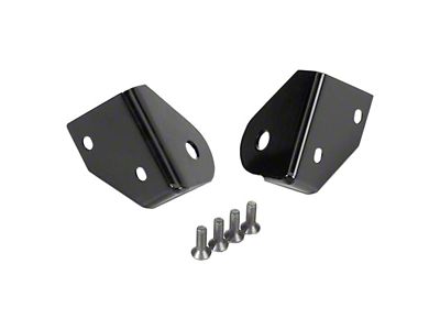 Windshield Light Bracket; Black (07-18 Jeep Wrangler JK)