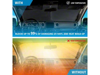 Windshield Sun Shade (18-25 Jeep Wrangler JL)