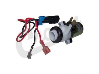 Windshield Washer Pump; Front or Rear (97-06 Jeep Wrangler TJ)