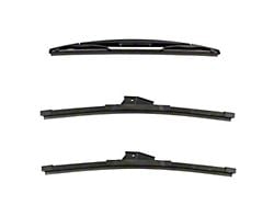 Windshield Wiper Blade Set; Front and Rear (07-18 Jeep Wrangler JK)