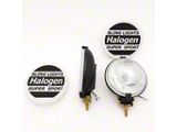 Xenon Halogen Auxiliary Windshield Lights (87-26 Jeep Wrangler YJ, TJ, JK & JL)
