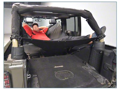 JKloud Hammock Sunshade; Muddy (07-18 Jeep Wrangler JK 4-Door)