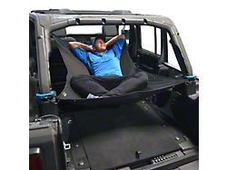 JKloud Hammock Sunshade; Wolf (07-18 Jeep Wrangler JK 4-Door)