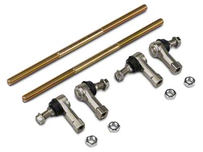 JKS Manufacturing Front Or Rear Adjustable Sway Bar End Link Kit for 0 to 6-Inch Lift (07-18 Jeep Wrangler JK)