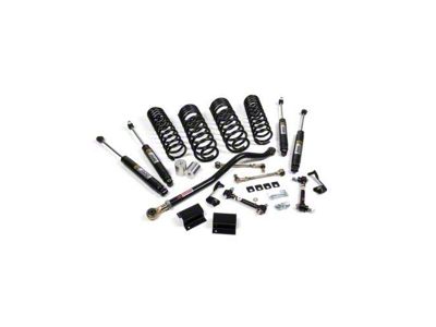 JKS Manufacturing 3.50-Inch J-Venture Suspension Lift Kit with FOX 2.0 Performance Series Shocks (20-25 3.6L Jeep Gladiator JT, Excluding Mojave)