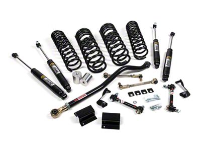 JKS Manufacturing 3.50-Inch J-Venture Suspension Lift Kit with FOX 2.5 IFP Performance Series Shocks (20-25 3.6L Jeep Gladiator JT, Excluding Mojave)