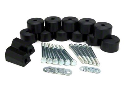 JKS Manufacturing 1.25-Inch Body Lift Kit (87-95 Jeep Wrangler YJ)
