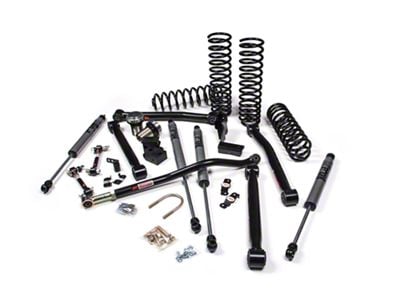 JKS Manufacturing 2-Inch J-Konnect Suspension Lift Kit with FOX Adventure Series Shocks (21-25 Jeep Wrangler JL 4xe)