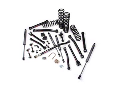 JKS Manufacturing 2.50-Inch J-Krawl Suspension Lift Kit with FOX 2.0 Performance Series Shocks (07-18 Jeep Wrangler JK 2-Door)