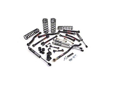 JKS Manufacturing 2.50-Inch J-Krawl Standard Rate Coil Suspension Lift Kit with FOX Adventure Series Shocks (18-25 Jeep Wrangler JL 4-Door, Excluding 4xe & Rubicon 392)