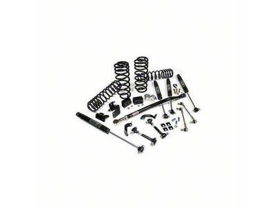JKS Manufacturing 2.50-Inch J-Venture Standard Rate Coil Suspension Lift Kit with FOX 2.0 Performance Series Shocks (18-25 Jeep Wrangler JL 4-Door, Excluding 4xe & Rubicon 392)