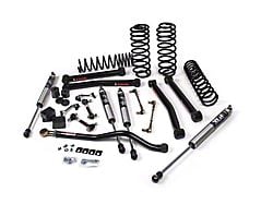 JKS Manufacturing 3-Inch J-Konnect Heavy Duty Rate Coil Suspension Lift Kit with FOX 2.0 Performance Series Shocks (18-25 Jeep Wrangler JL 2-Door)