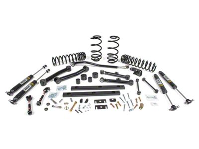 JKS Manufacturing 3-Inch Suspension Lift Kit with Jspec Shocks (03-06 Jeep Wrangler TJ)