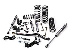 JKS Manufacturing 3.50-Inch J-Kontrol Heavy Duty Rate Coil Suspension Lift Kit with FOX Adventure Series Shocks (18-25 Jeep Wrangler JL 4-Door, Excluding 4xe & Rubicon 392)