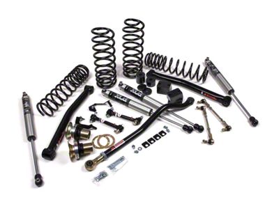 JKS Manufacturing 3.50-Inch J-Lander Suspension Lift Kit with FOX Adventure Series Shocks (18-25 Jeep Wrangler JL 4-Door, Excluding 4xe & Rubicon 392)