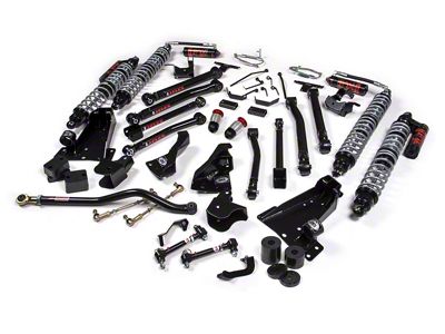 JKS Manufacturing 3.50-Inch J-Max Suspension Lift Kit with FOX 2.5 Series Remote Coil-Overs (18-25 3.6L Jeep Wrangler JL Rubicon 4-Door)