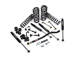 JKS Manufacturing 3.50-Inch J-Venture Heavy Duty Rate Coil Suspension Lift Kit with FOX 2.0 Performance Series Shocks (18-25 Jeep Wrangler JL 4-Door, Excluding 4xe & Rubicon 392)