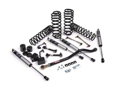 JKS Manufacturing 3.50-Inch J-Venture Suspension Lift Kit with FOX 2.5 IFP Performance Series Shocks (20-23 3.0L EcoDiesel Jeep Wrangler JL)