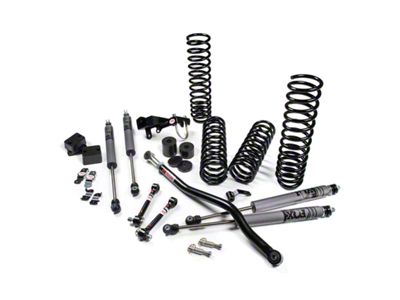 JKS Manufacturing 3.50-Inch J-Venture Suspension Lift Kit with Jspec Shocks (07-18 Jeep Wrangler JK 2-Door)