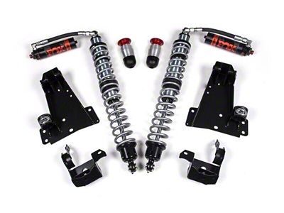 JKS Manufacturing Front Coil-Over Conversion Kit with FOX 2.5 DSC Shocks (18-25 Jeep Wrangler JL Rubicon)