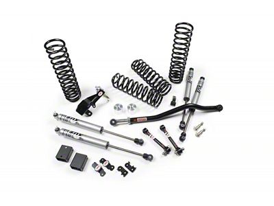 JKS Manufacturing JSPEC 2.50-Inch Suspension Lift Kit with Fox Shocks (07-18 Jeep Wrangler JK 2-Door)