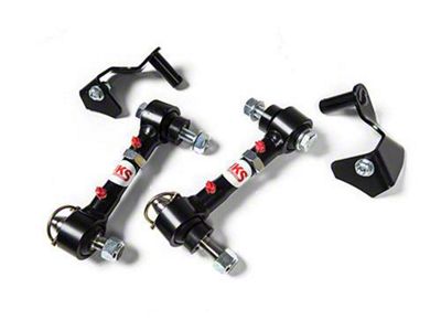 JKS Manufacturing Quicker Disconnect Front Sway Bar Links for 0 to 2-Inch Lift (18-25 Jeep Wrangler JL)