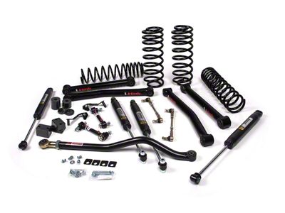 JKS Manufacturing 2-Inch J-Konnect Suspension Lift Kit with Jspec Shocks (21-25 Jeep Wrangler JL 4xe)