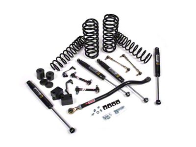 JKS Manufacturing 2-Inch J-Venture Suspension Lift Kit with Jspec Shocks (21-25 Jeep Wrangler JL 4xe)