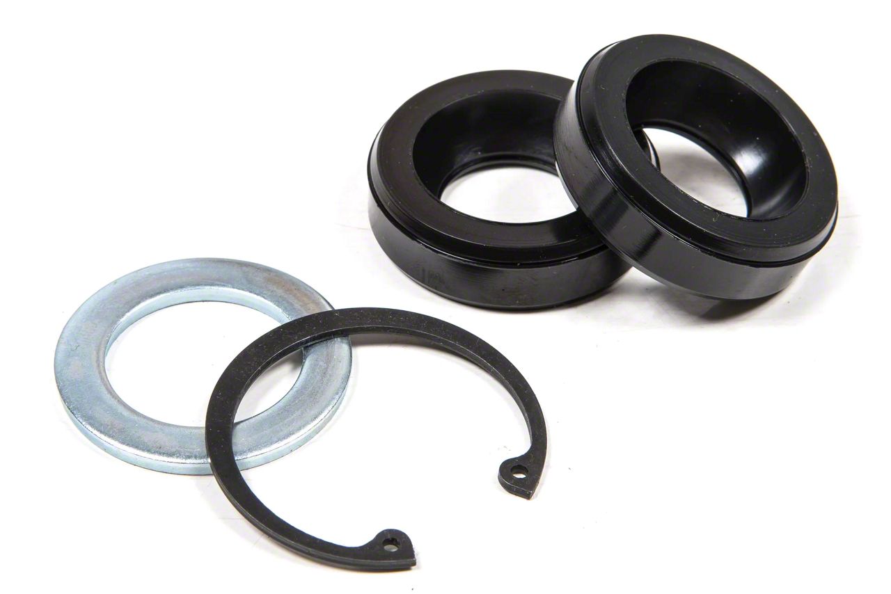 Pair Matte Black Front Headlight Lamp Cover Trim For Jeep Wrangler 2007-2015 JK/JKU – Clip-On Cowl By Hooke Road