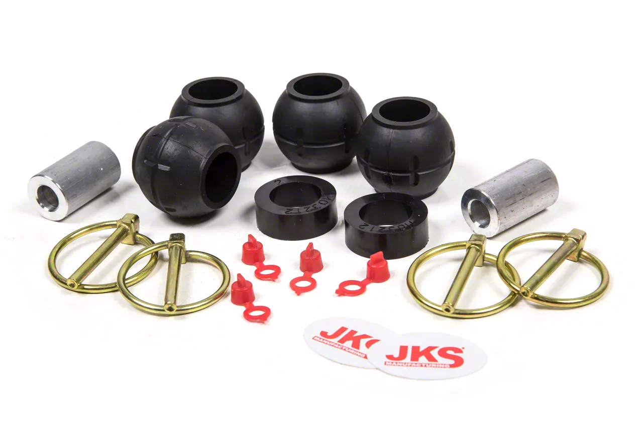 JKS Manufacturing Jeep Wrangler Quicker Disconnect Sway Bar Links Service Pack JKS7102 (9706