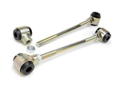 JKS Manufacturing Rear Adjustable Sway Bar End Link Kit for 2.50 to 6-Inch Lift (97-06 Jeep Wrangler TJ)