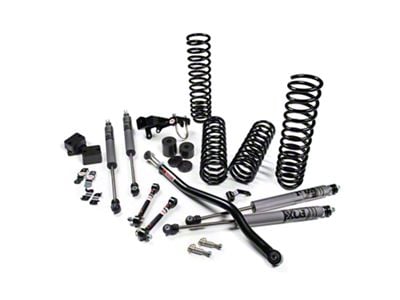 Zone Offroad 3.50-Inch J-Venture Suspension Lift Kit with Jspec Shocks (07-18 Jeep Wrangler JK 4-Door)
